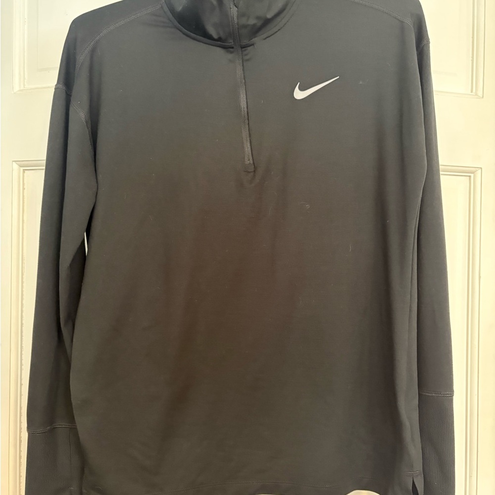 Nike Women’s Black Quarter-Zip Top